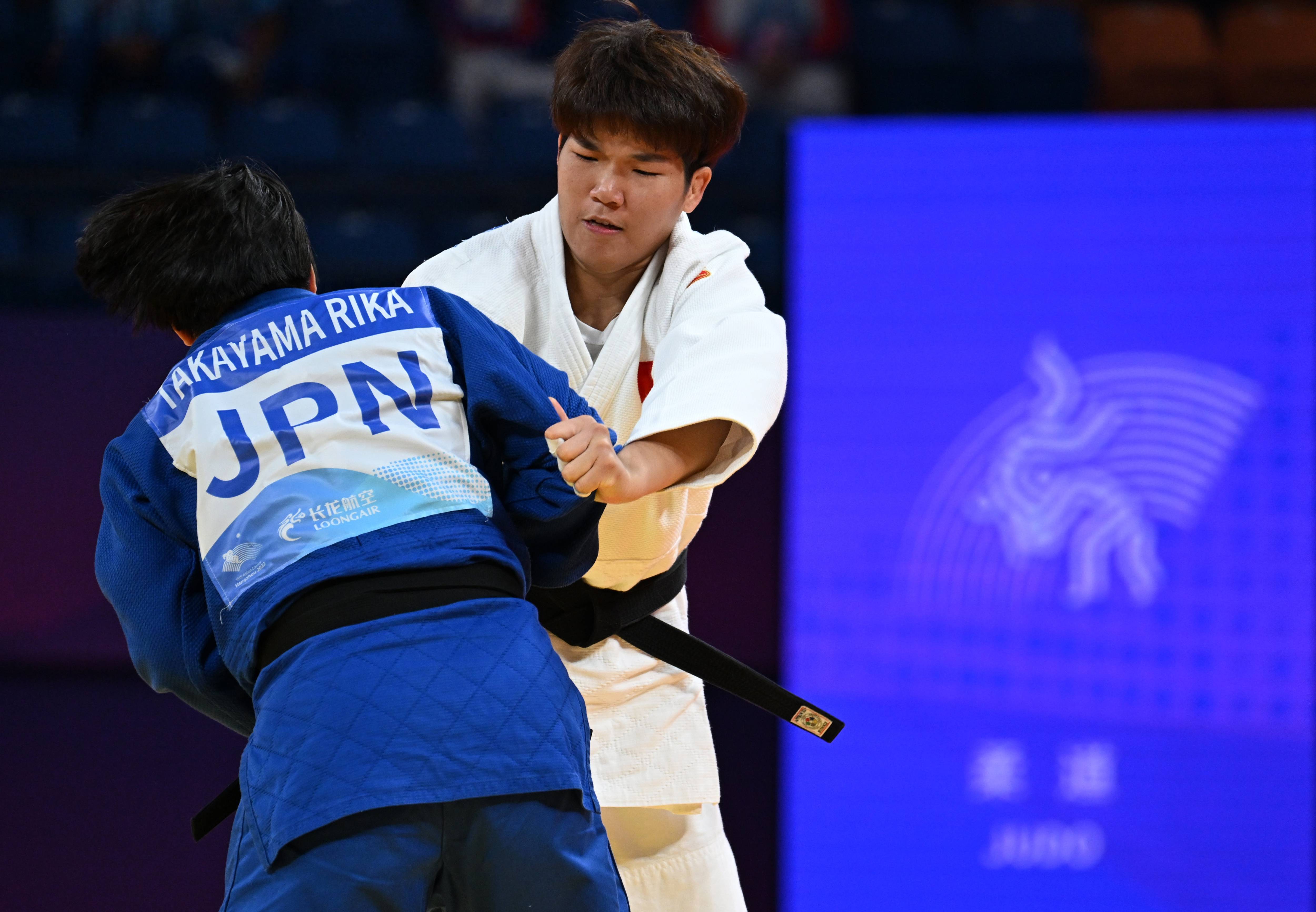 柔道女子公斤级：蔡金英夺金